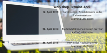 Übersicht Workshop-Termine im April