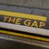 Foto Schriftzug The Gap U-Bahn